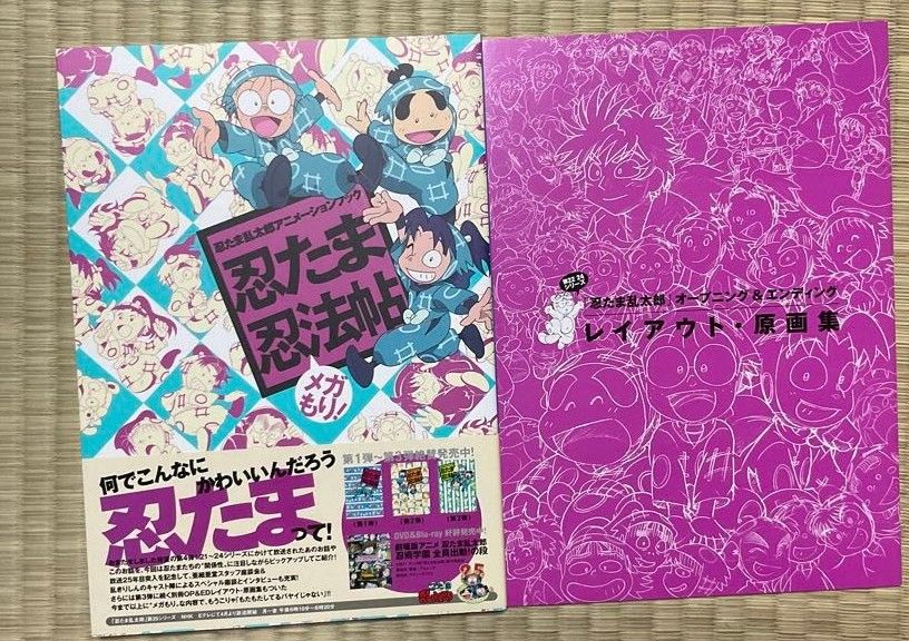 忍たま乱太郎 メガもり アニメーションブック 忍たま忍法帖 原画 忍たま乱太郎 メガもり アニメーションブック 忍たま忍法帖 原画