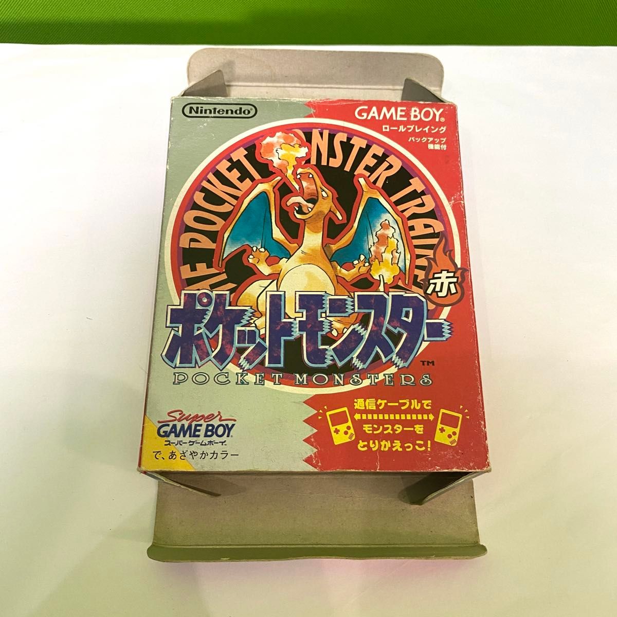 ポケットモンスター 赤 ゲームボーイ GB 電池新品交換済 箱 説明 ポケットモンスター 赤 ゲームボーイ GB 電池新品交換済 箱 説明
