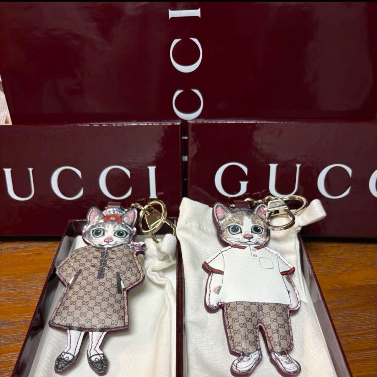 日本限定 GUCCI × ヒグチユウコ チャームボリス & ボーちゃん 2 日本限定 GUCCI × ヒグチユウコ チャームボリス & ボーちゃん 2