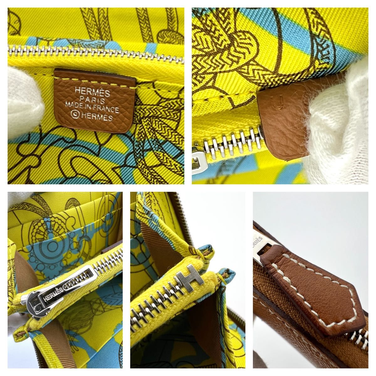 最高級美品】 HERMS エルメス アザップ シルクイン コンパクト 最高級美品】 HERMS エルメス アザップ シルクイン コンパクト