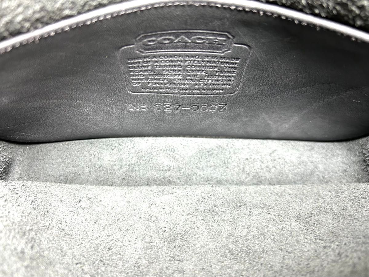 美品】COACH オールドコーチ ショルダーバッグ USA製 027-0007 美品】COACH オールドコーチ ショルダーバッグ USA製 027-0007