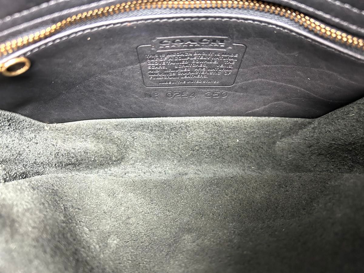 美品】COACH オールドコーチ ショルダーバッグ USA 0254-350 美品】COACH オールドコーチ ショルダーバッグ USA 0254-350