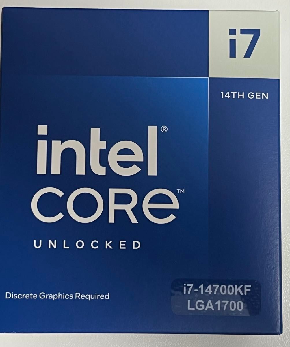 新品 Intel Core i7 14700KF Box|Yahoo!フリマ(旧PayPayフリマ) 新品 Intel Core i7 14700KF Box|Yahoo!フリマ(旧PayPayフリマ)
