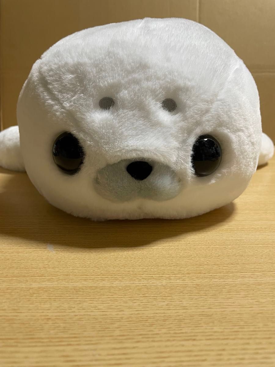 ほわほわ アザラシ おもちちゃん ぬいぐるみ BIG|Yahoo!フリマ ほわほわ アザラシ おもちちゃん ぬいぐるみ BIG|Yahoo!フリマ