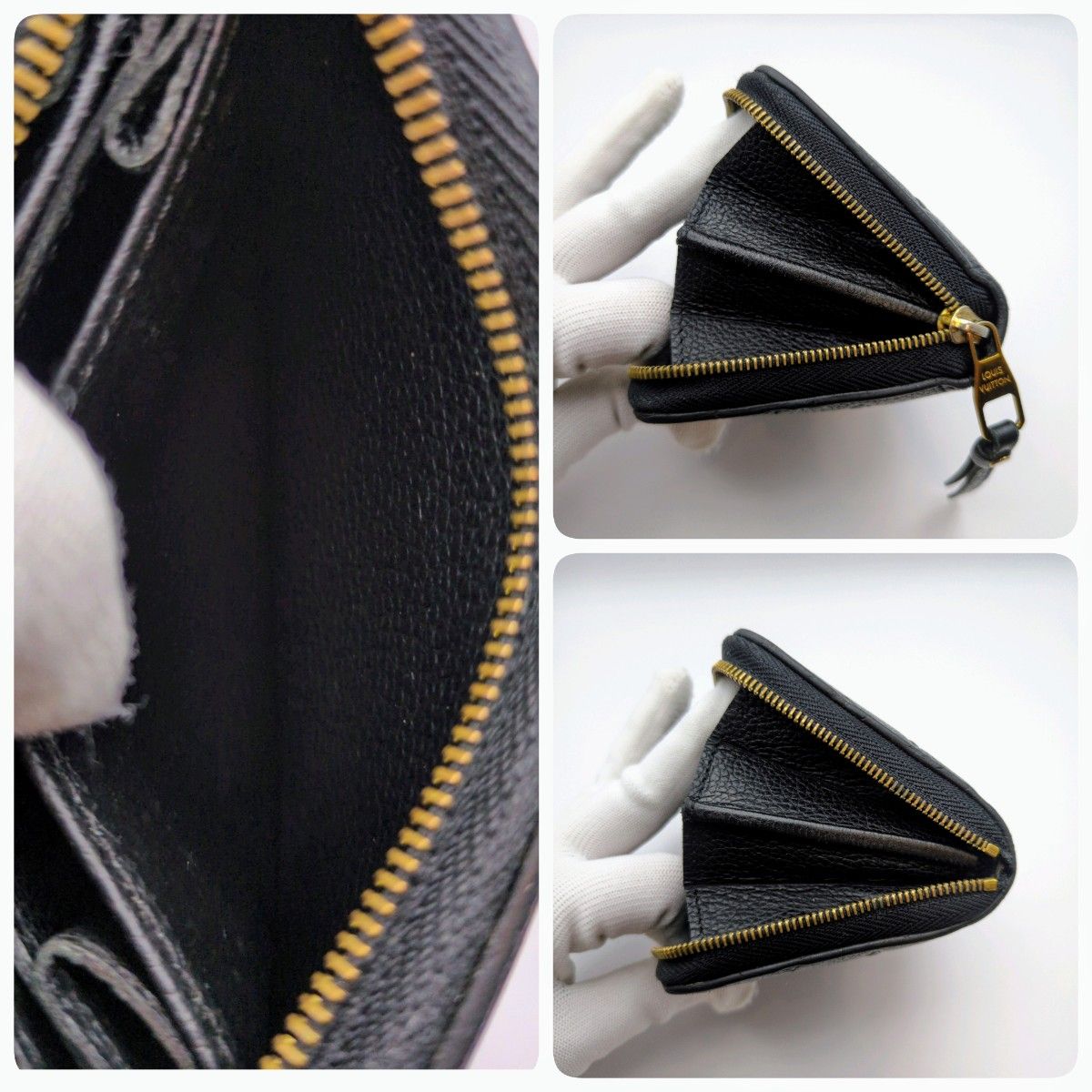 美品】ルイヴィトン ジッピーコインパース アンプラント 小銭 美品】ルイヴィトン ジッピーコインパース アンプラント 小銭