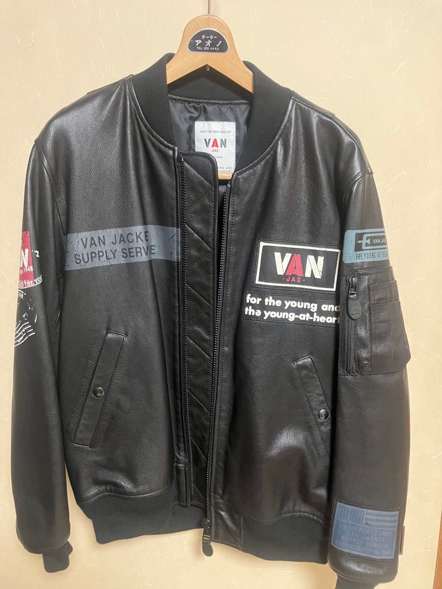 特別価格】VAN JACKET スタジャン オールレザー Lサイズ|Yahoo 特別価格】VAN JACKET スタジャン オールレザー Lサイズ|Yahoo