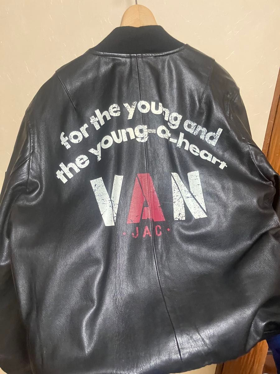 特別価格】VAN JACKET スタジャン オールレザー Lサイズ|Yahoo 特別価格】VAN JACKET スタジャン オールレザー Lサイズ|Yahoo
