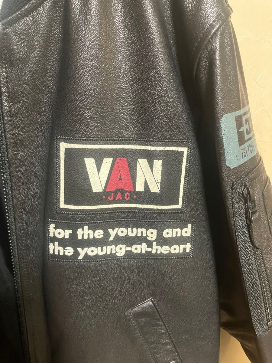 特別価格】VAN JACKET スタジャン オールレザー Lサイズ|Yahoo 特別価格】VAN JACKET スタジャン オールレザー Lサイズ|Yahoo