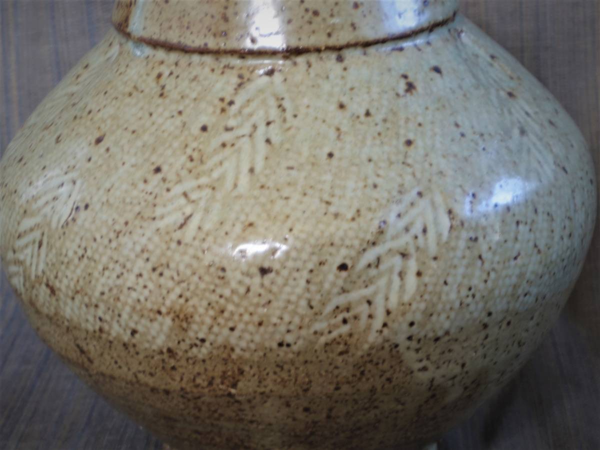 HOT国産 ヤフオク! 島岡達三《師 浜田庄司》 象嵌花器 - 希少作 超激安新作