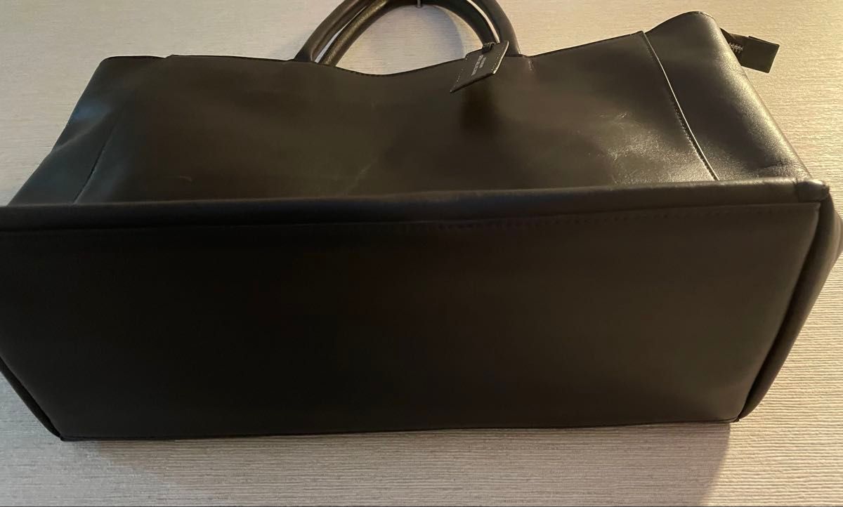 美品】UNITED ARROWS ユナイテッドアローズトートバッグ【ダーク 美品】UNITED ARROWS ユナイテッドアローズトートバッグ【ダーク
