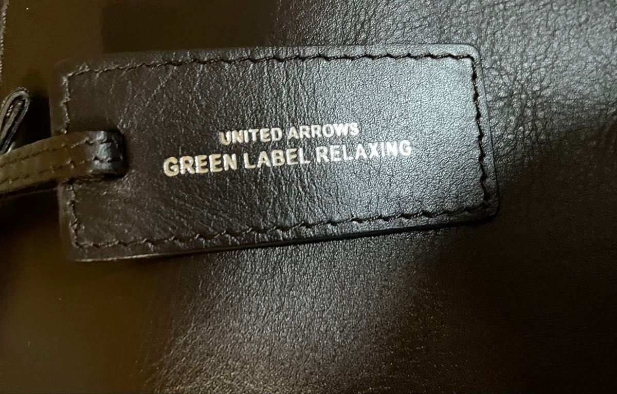 美品】UNITED ARROWS ユナイテッドアローズトートバッグ【ダーク 美品】UNITED ARROWS ユナイテッドアローズトートバッグ【ダーク