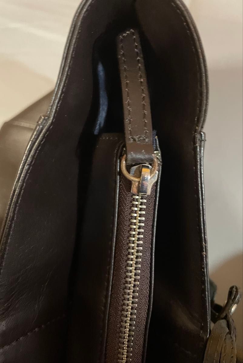 美品】UNITED ARROWS ユナイテッドアローズトートバッグ【ダーク 美品】UNITED ARROWS ユナイテッドアローズトートバッグ【ダーク