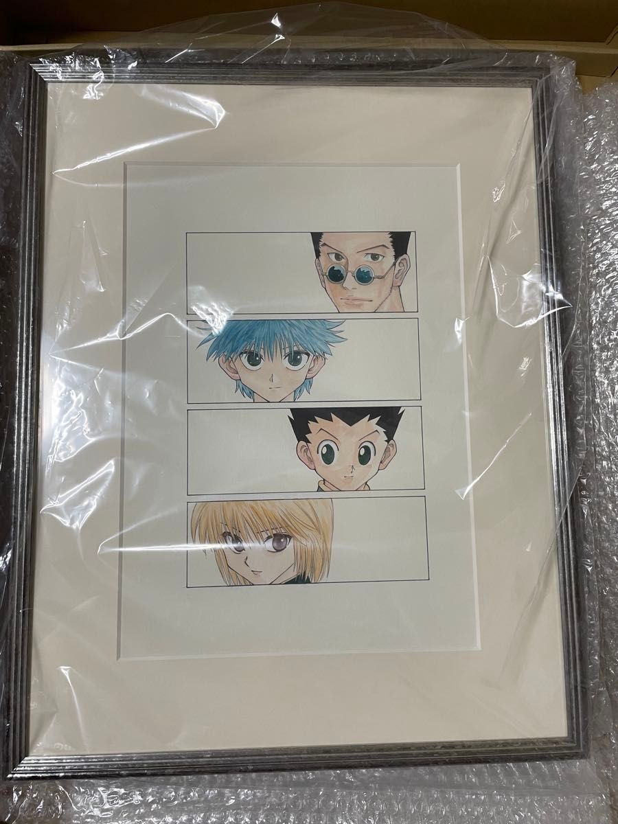 冨樫義博展 HUNTER×HUNTER ハンターハンター 額装高精細複製原画 冨樫義博展 HUNTER×HUNTER ハンターハンター 額装高精細複製原画