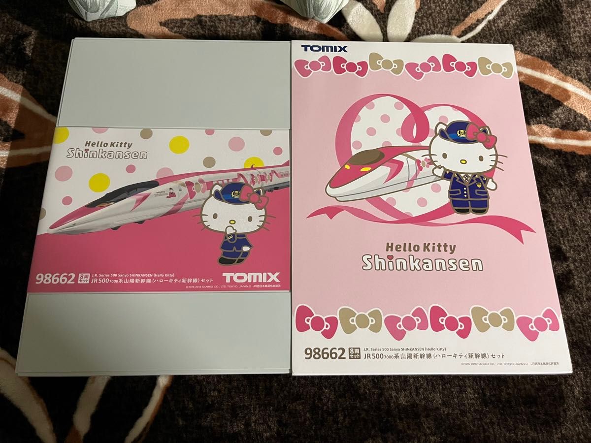 TOMIX JR500系7000番台(ハローキティ新幹線)8両セット 全車室内 TOMIX JR500系7000番台(ハローキティ新幹線)8両セット 全車室内