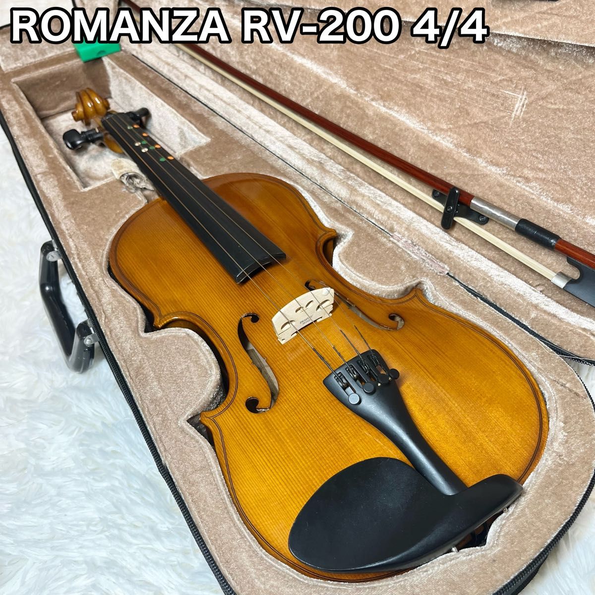 ROMANZA ロマンツァ RV-200 バイオリン4/4ハードケース 弦楽器 ROMANZA ロマンツァ RV-200 バイオリン4/4ハードケース 弦楽器
