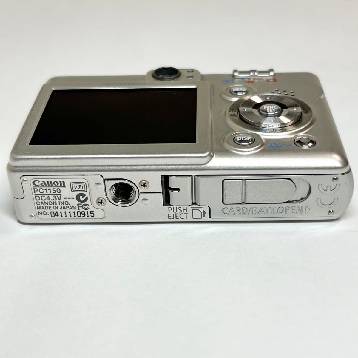 Canon キャノン IXY DIGITAL 55 シルバー デジカメ コンパクト Canon キャノン IXY DIGITAL 55 シルバー デジカメ コンパクト