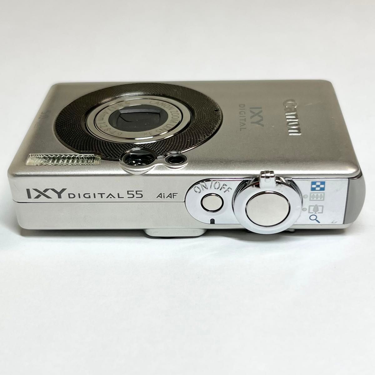 Canon キャノン IXY DIGITAL 55 シルバー デジカメ コンパクト Canon キャノン IXY DIGITAL 55 シルバー デジカメ コンパクト