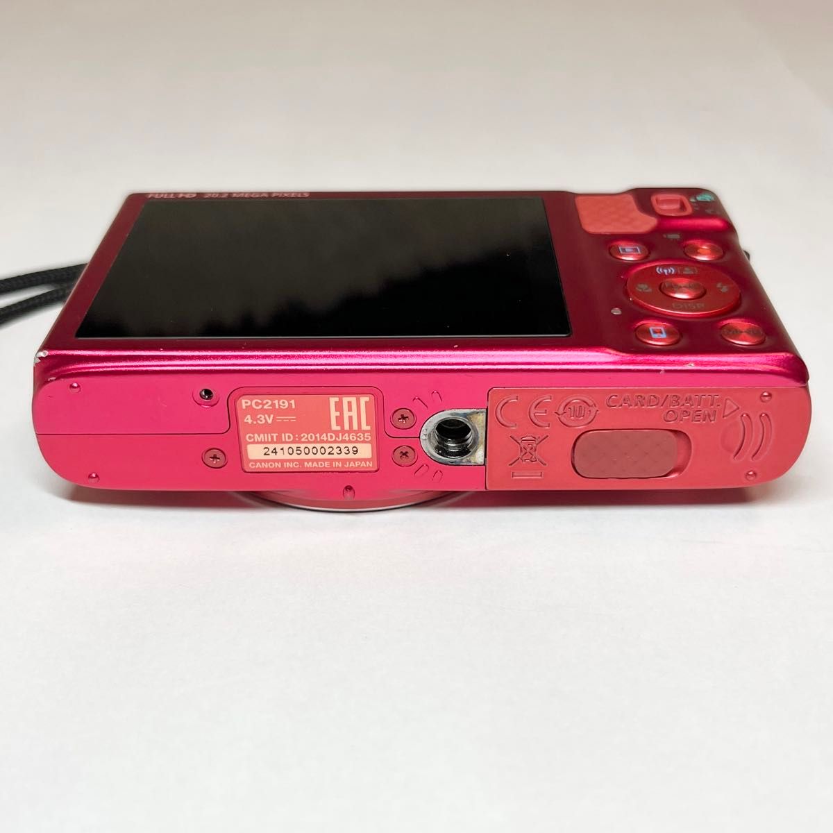 Canon キャノン PowerShot SX610 HS レッド デジカメ コンパクト Canon キャノン PowerShot SX610 HS レッド デジカメ コンパクト