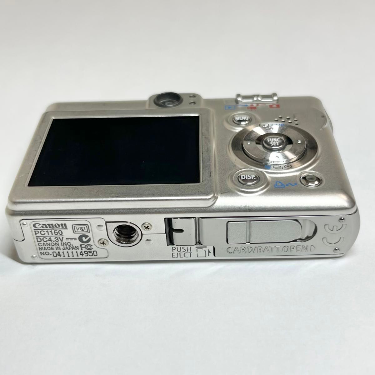 Canon キャノン IXY DIGITAL 55 シルバー デジカメ コンパクト Canon キャノン IXY DIGITAL 55 シルバー デジカメ コンパクト