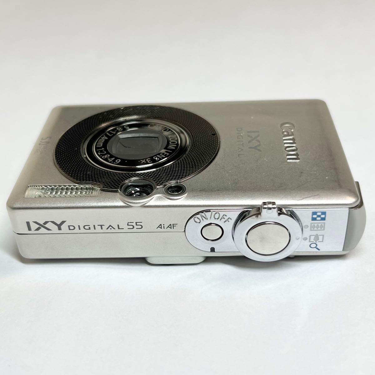 Canon キャノン IXY DIGITAL 55 シルバー デジカメ コンパクト Canon キャノン IXY DIGITAL 55 シルバー デジカメ コンパクト