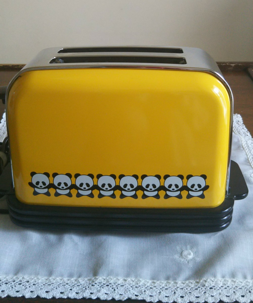 年製 SANYO 自動トースター ♪パンダ♪