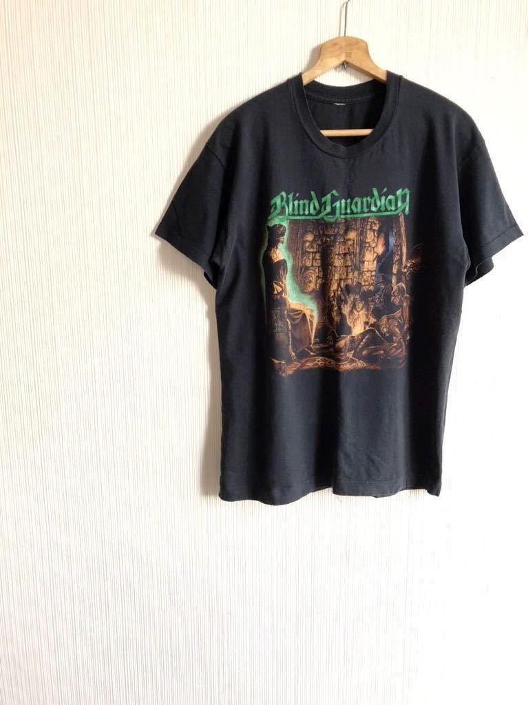 ☆★90s VINTAGE Blind Guardian ブラインドガーディアン 3rdアルバム プリントTシャツ オールド ビンテージ シングル縫製 メタル ロックT
