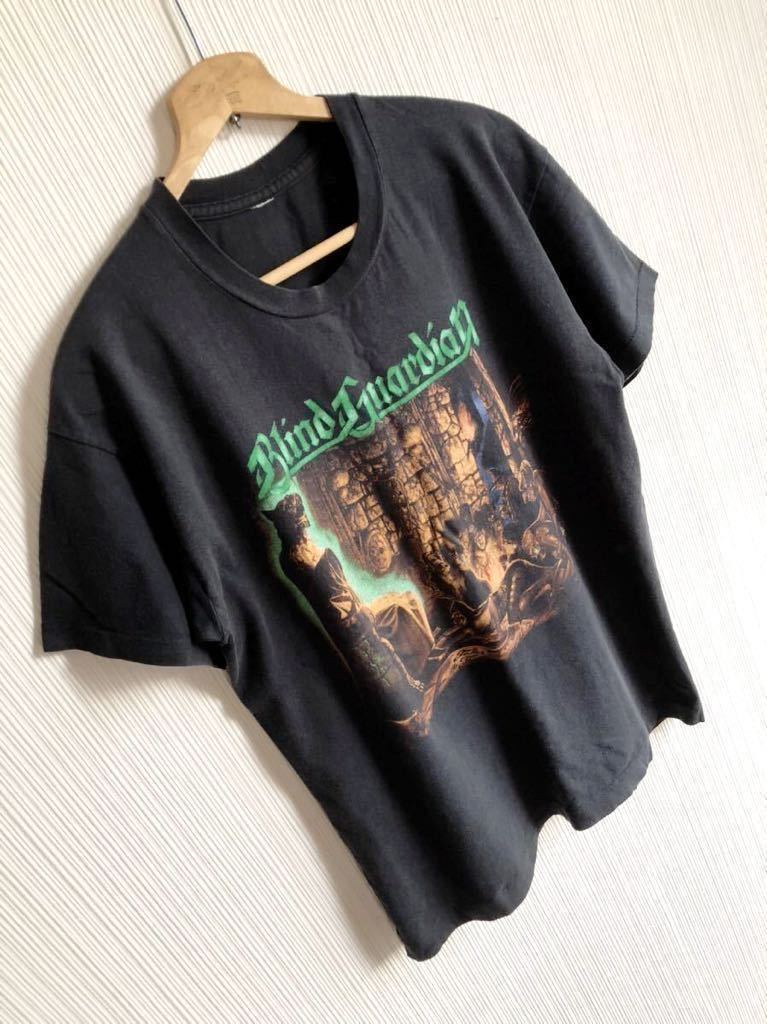 ☆★90s VINTAGE Blind Guardian ブラインドガーディアン 3rdアルバム プリントTシャツ オールド ビンテージ シングル縫製 メタル ロックT