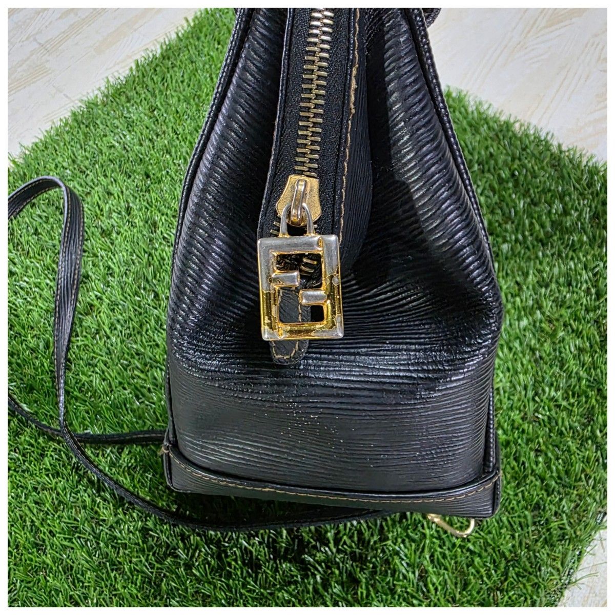 極美品》FENDI /2wayバッグ/ハンドバッグ/ズッカ柄/【14159 極美品》FENDI /2wayバッグ/ハンドバッグ/ズッカ柄/【14159