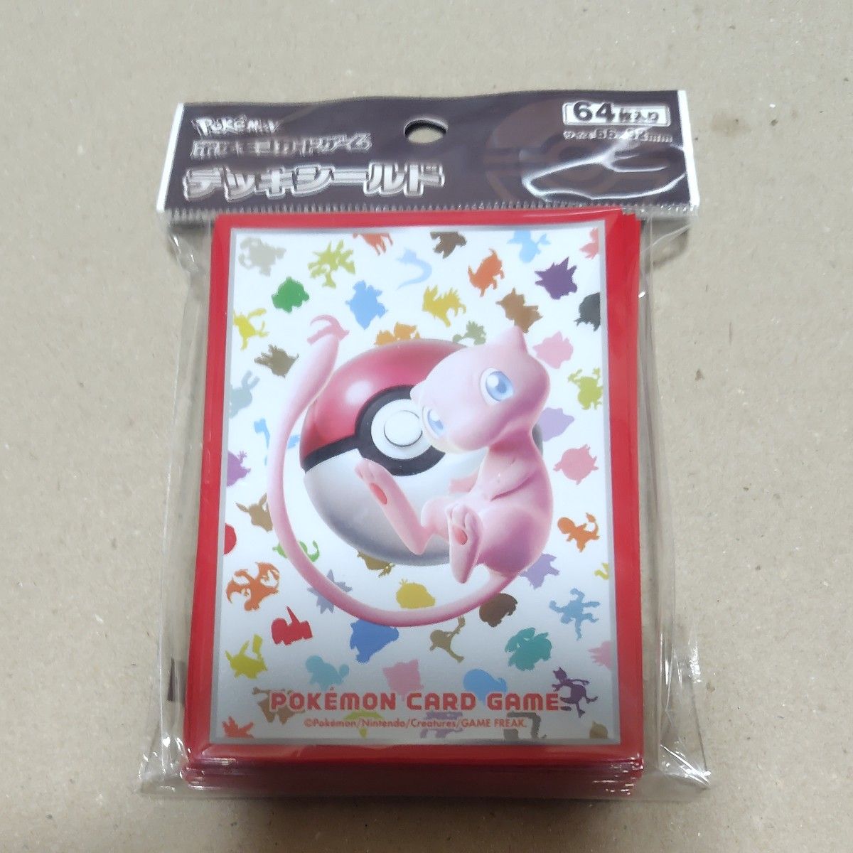 ポケモンカードゲーム デッキシールド ミュウ 未開封未使用品 ポケモンカードゲーム デッキシールド ミュウ 未開封未使用品