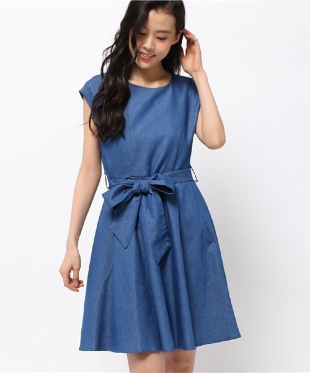 Paypayフリマ Pattern Fiona パターンフィオナ デニム風ワンピース Paypayフリマ Pattern Fiona パターンフィオナ デニム風ワンピース