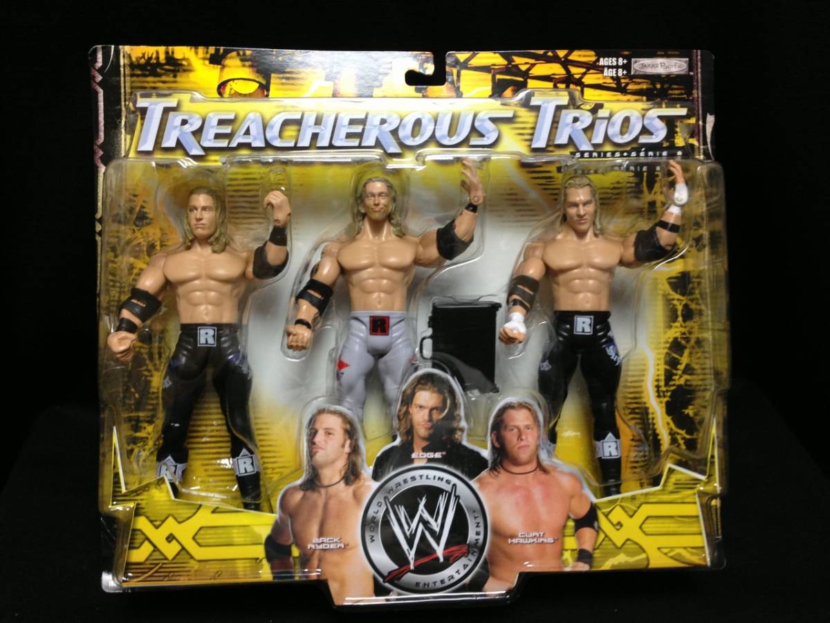 JAKKS:WWE Treacherous Trios 3Pack Series 8ザック・ライダー JAKKS:WWE Treacherous Trios 3Pack Series 8ザック・ライダー