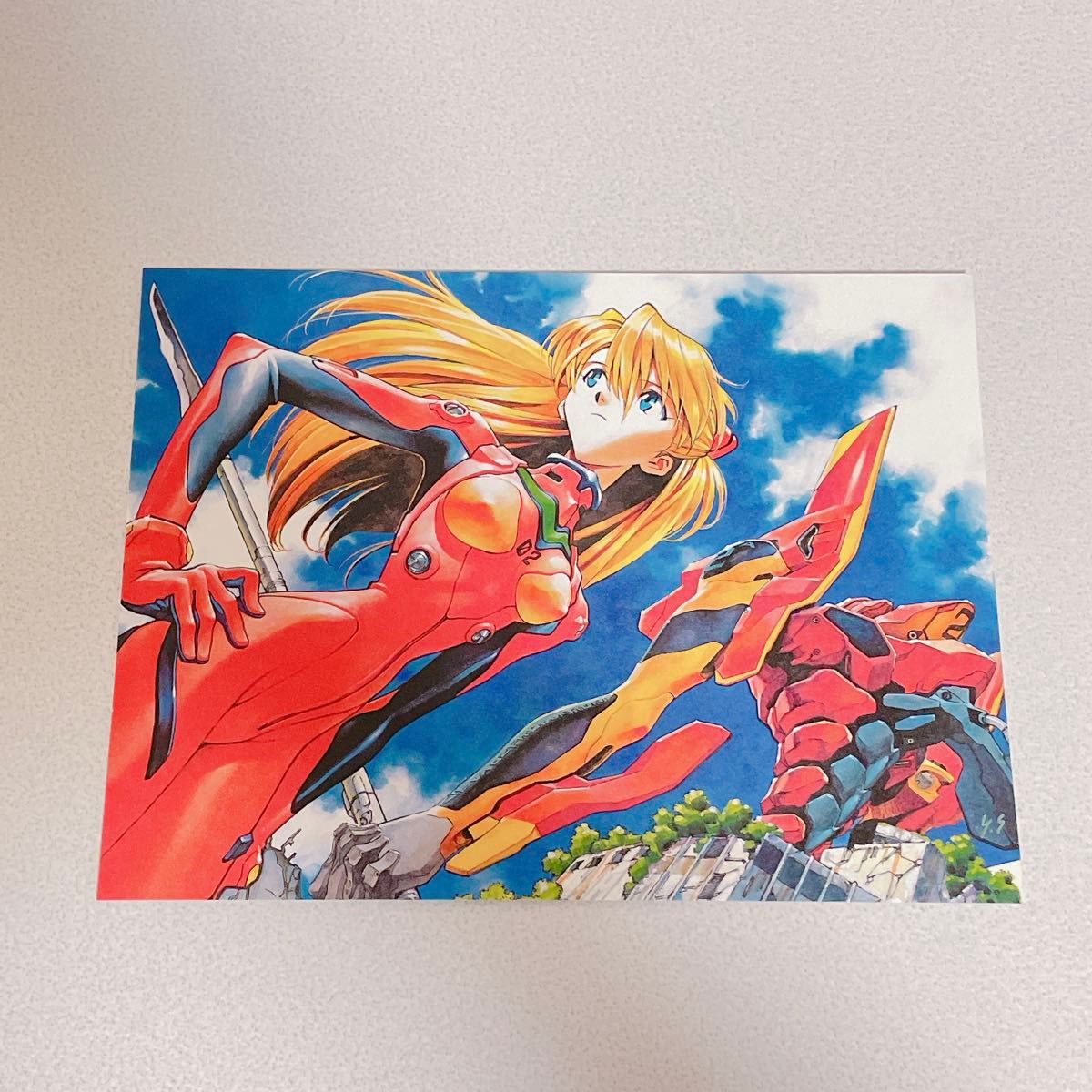 エヴァンゲリオン 貞本義行 描き下ろし 限定 ポストカード エヴァンゲリオン 貞本義行 描き下ろし 限定 ポストカード