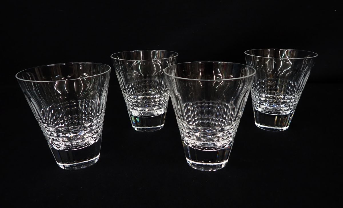 ◇グラス03 HOYA ロックグラス 4客 カットガラス クリスタル ◇グラス03 HOYA ロックグラス 4客 カットガラス クリスタル