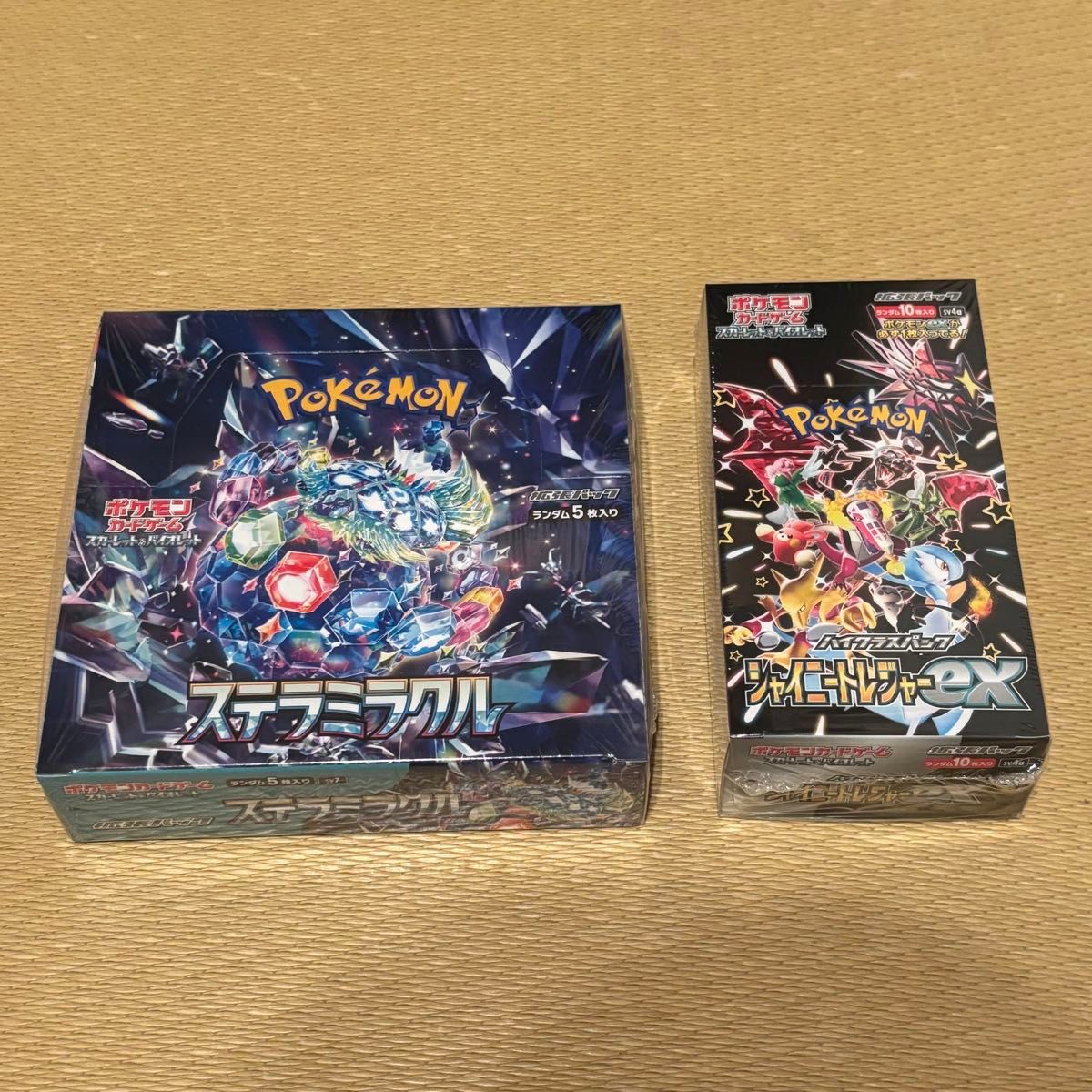 シャイニートレジャーex box シュリンク付き ステラミラクル box シャイニートレジャーex box シュリンク付き ステラミラクル box