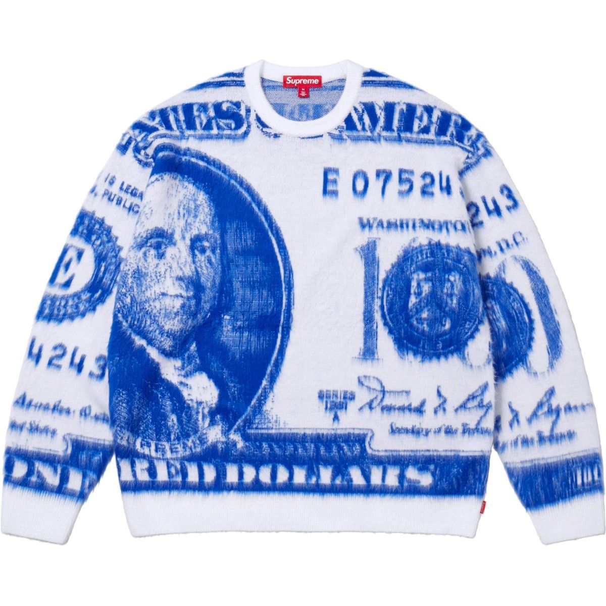 Supreme Money Sweater WHITE XXLARGE シュプリーム マネー Supreme Money Sweater WHITE XXLARGE シュプリーム マネー
