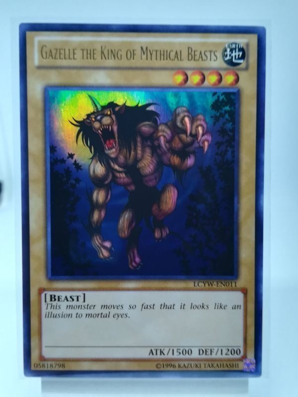 ヤフオク 複数同梱送料一律 遊戯王 英語 幻獣王ガゼル ヤフオク 複数同梱送料一律 遊戯王 英語 幻獣王ガゼル