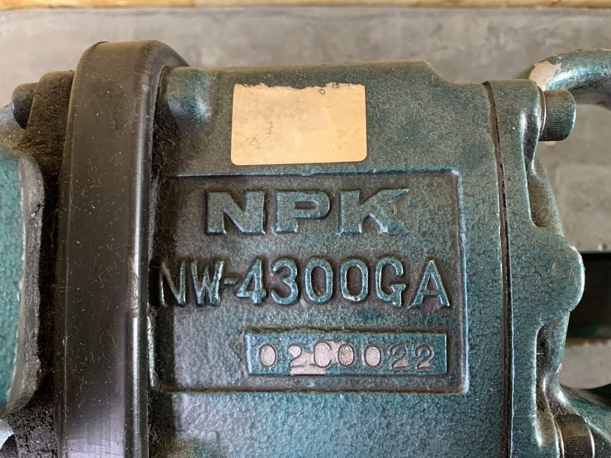 NPK NW-4300GA インパクトレンチ エアーツール DIY 整備 建設 NPK NW-4300GA インパクトレンチ エアーツール DIY 整備 建設