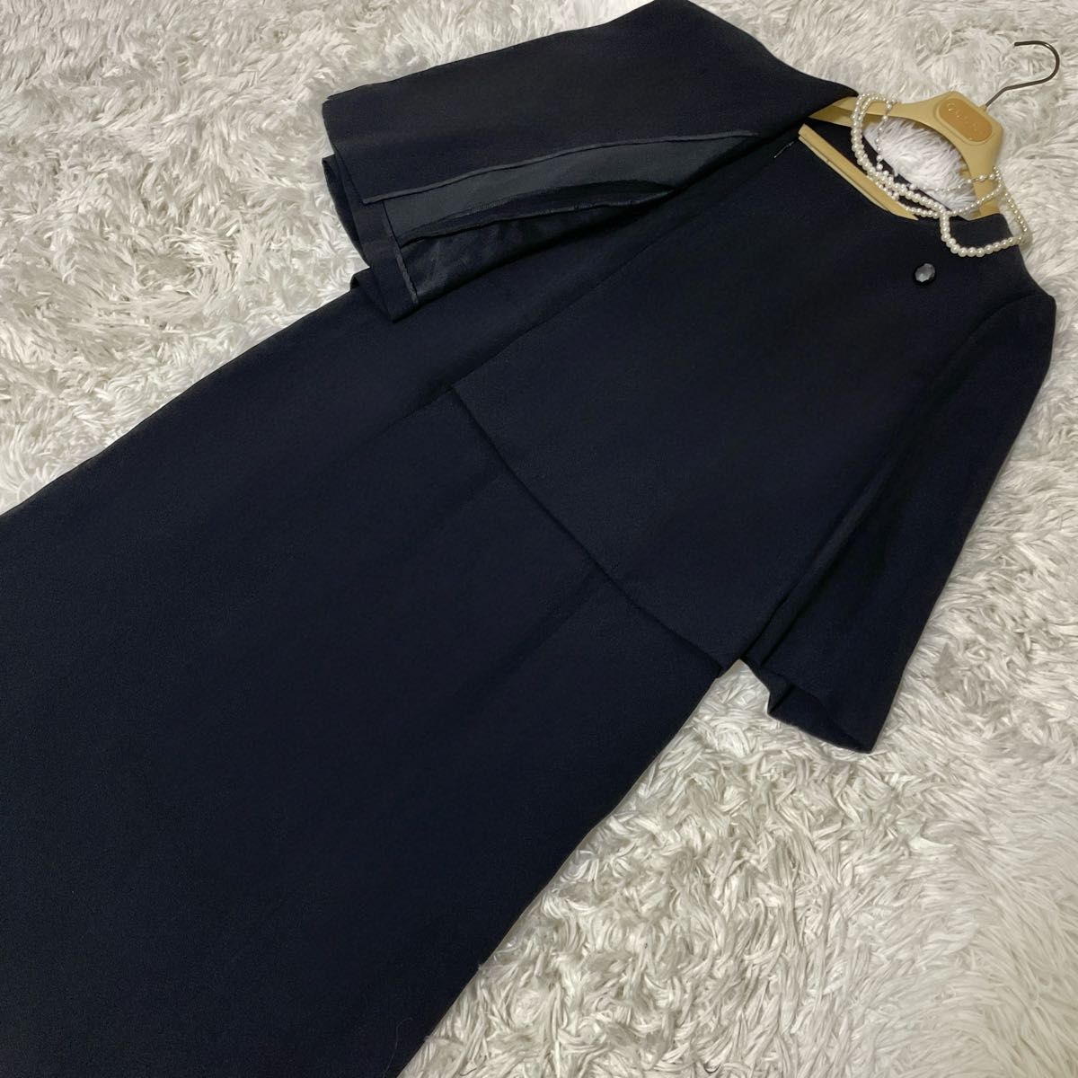 ニナリッチ イギン 日本製 高級礼服 喪服 ジャケット一体型 ニナリッチ イギン 日本製 高級礼服 喪服 ジャケット一体型