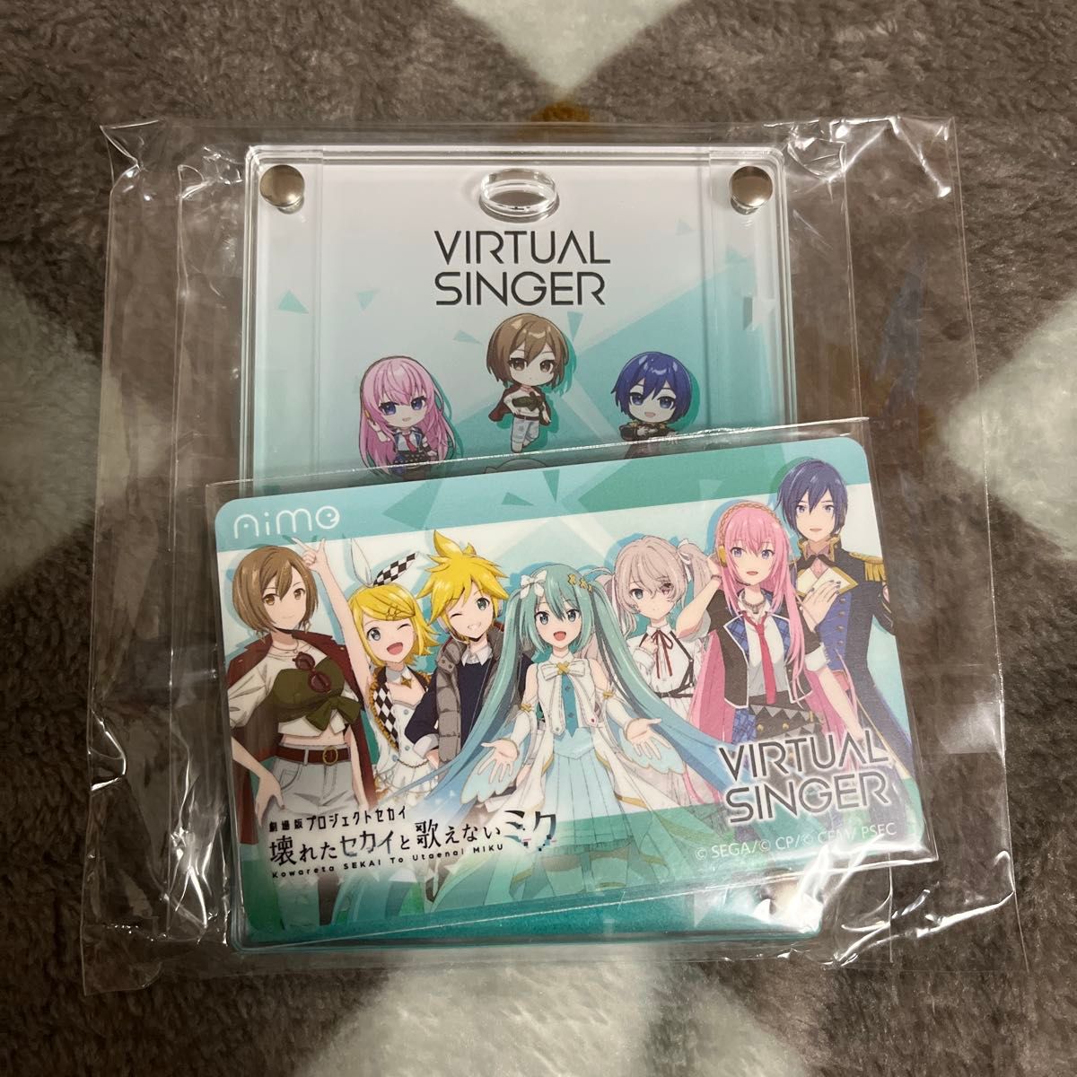 プロセカ Aimeカード&アクリルパスケースセット バーチャル プロセカ Aimeカード&アクリルパスケースセット バーチャル