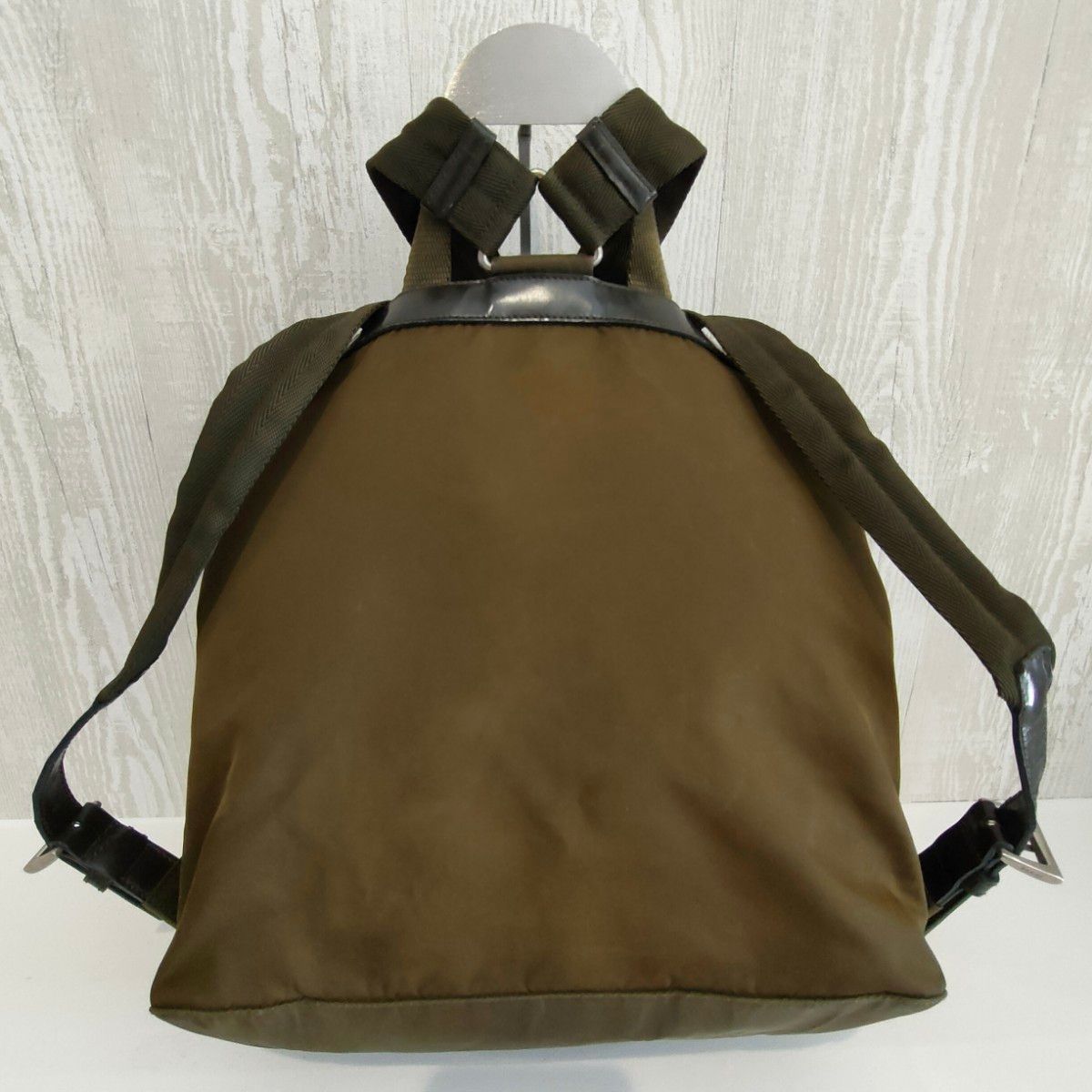 PRADA プラダ ダブルポケットリュック ナイロンバッグ PRADA プラダ ダブルポケットリュック ナイロンバッグ