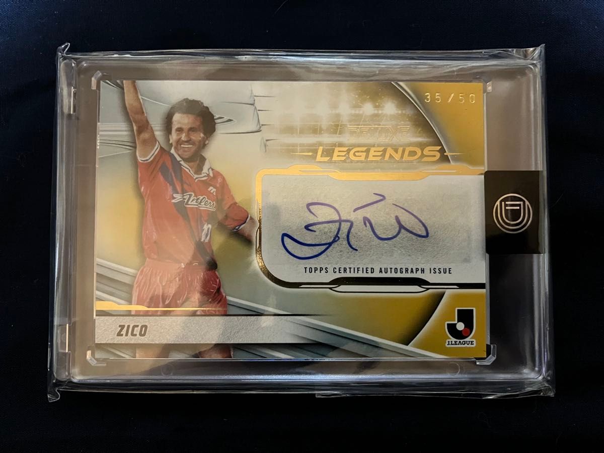 50枚限定 ジーコ 直筆サインカード 2024 Topps J League DELUXE 50枚限定 ジーコ 直筆サインカード 2024 Topps J League DELUXE
