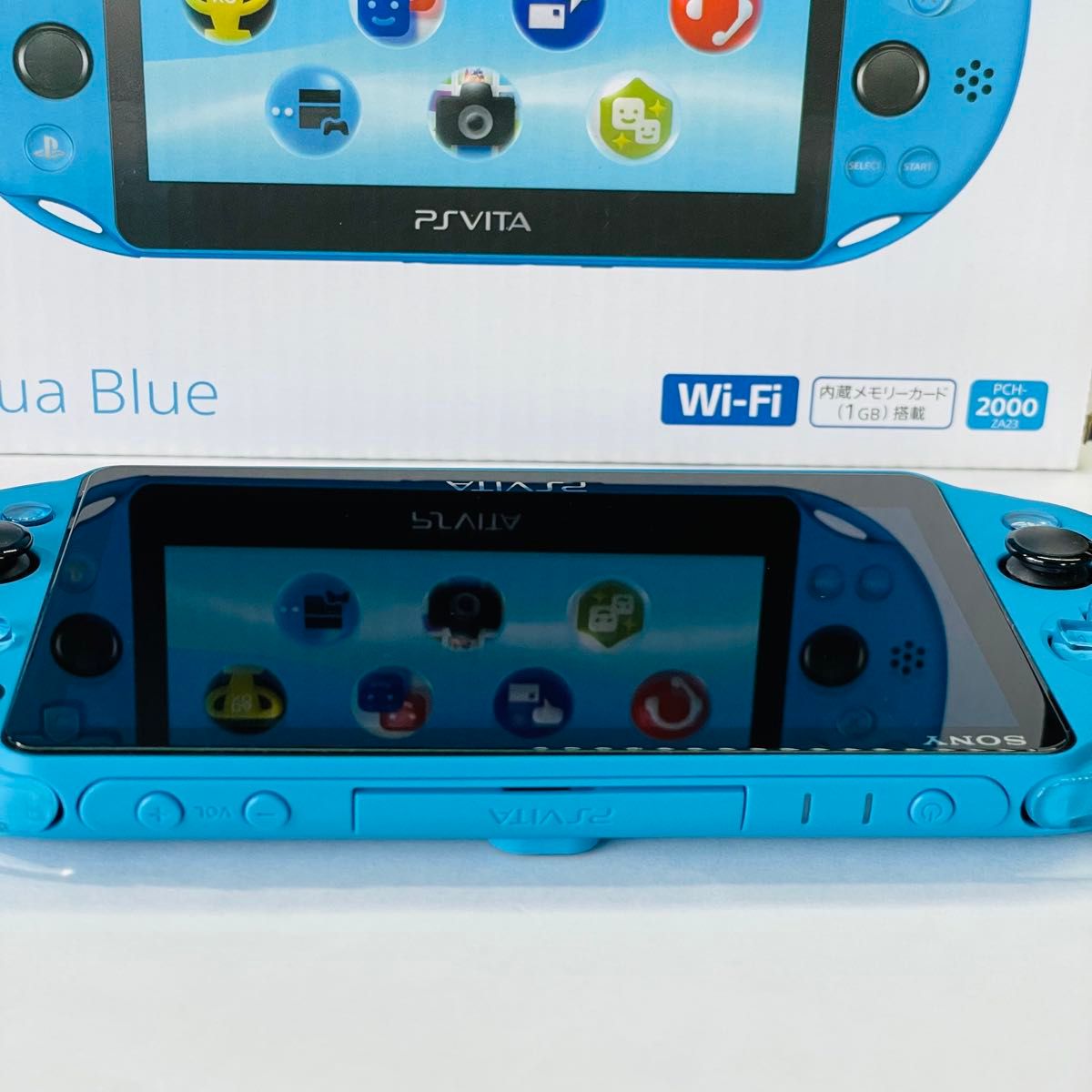 ほぼ新品】PS Vita PCH-2000 アクアブルー 箱付 準未使用|Yahoo ほぼ新品】PS Vita PCH-2000 アクアブルー 箱付 準未使用|Yahoo