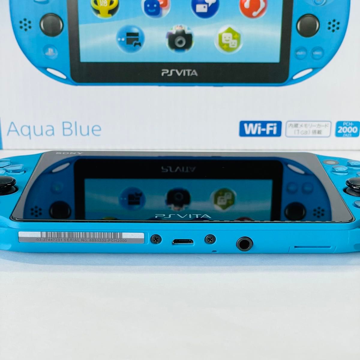 ほぼ新品】PS Vita PCH-2000 アクアブルー 箱付 準未使用|Yahoo ほぼ新品】PS Vita PCH-2000 アクアブルー 箱付 準未使用|Yahoo