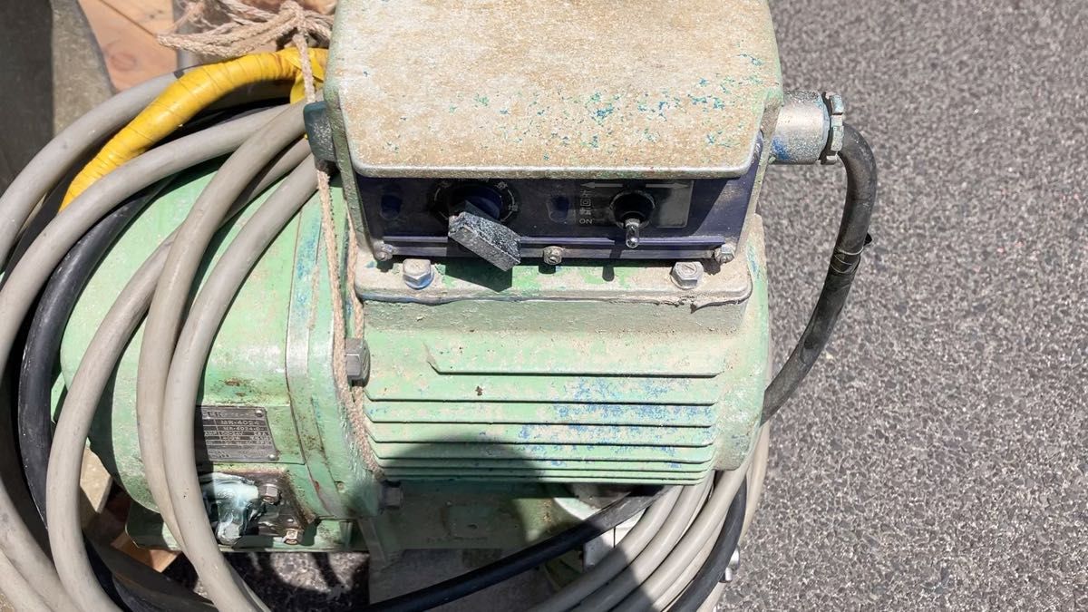 工進 マグローラー MR4024 MR360 実動品 船具 漁具 網揚げ