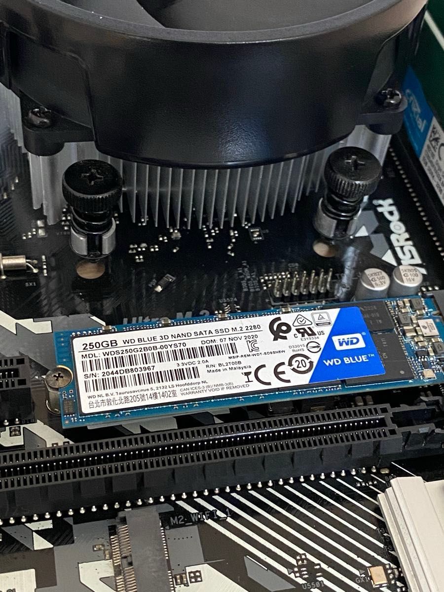 Ryzen5 4500 マザーボードA520M TW メモリー SSD250GB セット Ryzen5 4500 マザーボードA520M TW メモリー SSD250GB セット
