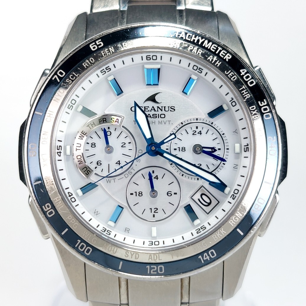 美品 CASIO カシオ OCEANUS オシアナス マンタ 腕時計 OCW 美品 CASIO カシオ OCEANUS オシアナス マンタ 腕時計 OCW