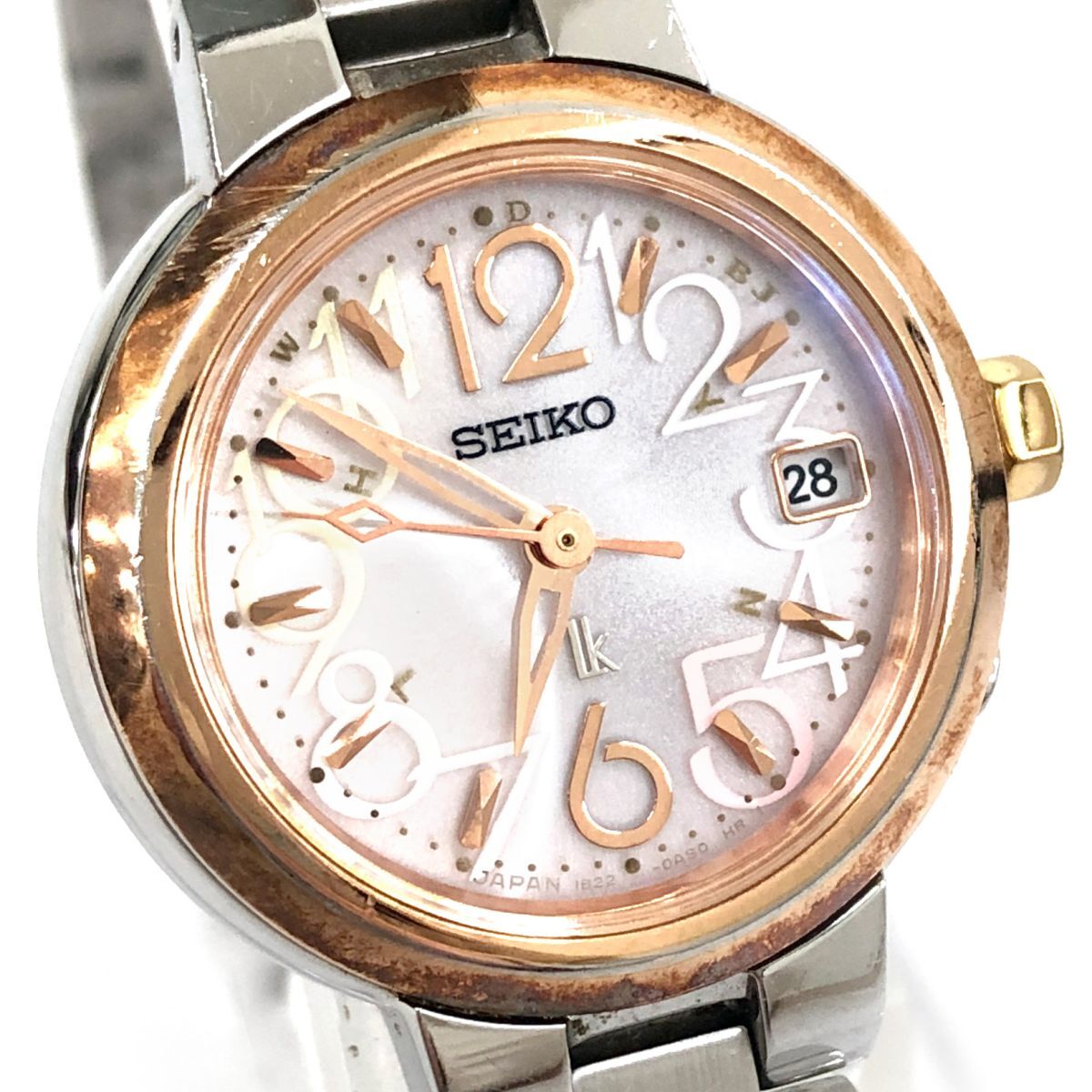 美品 SEIKO セイコー LUKIA ルキア 腕時計 SSVW018 1B22-0AK0 美品 SEIKO セイコー LUKIA ルキア 腕時計 SSVW018 1B22-0AK0