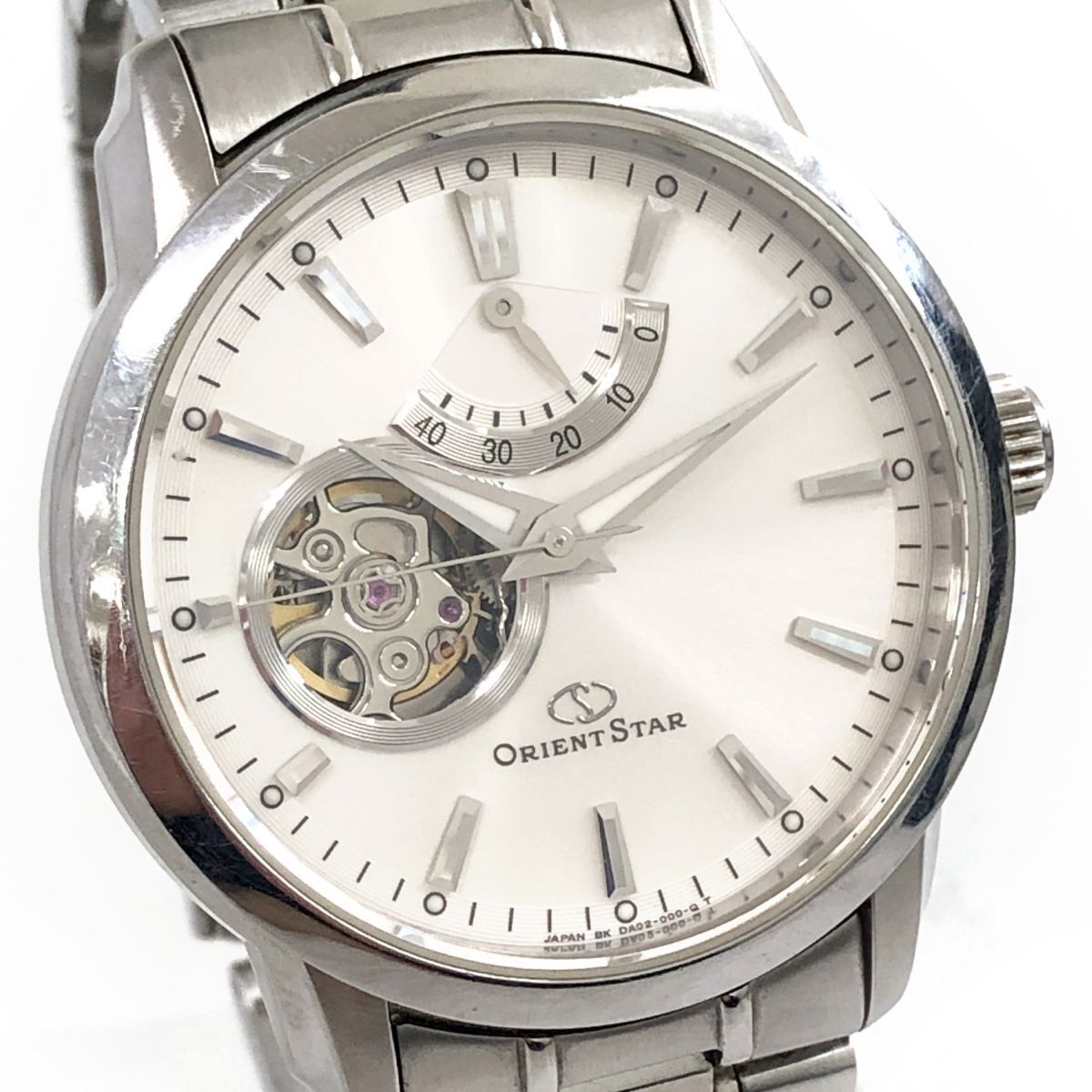 美品 ORIENT STAR オリエントスター セミスケルトン 腕時計 美品 ORIENT STAR オリエントスター セミスケルトン 腕時計