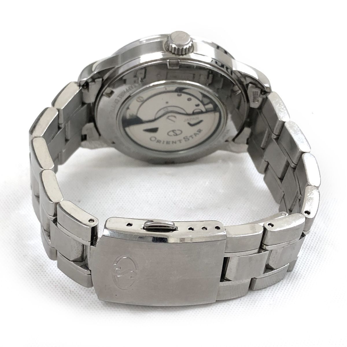 美品 ORIENT STAR オリエントスター セミスケルトン 腕時計 美品 ORIENT STAR オリエントスター セミスケルトン 腕時計