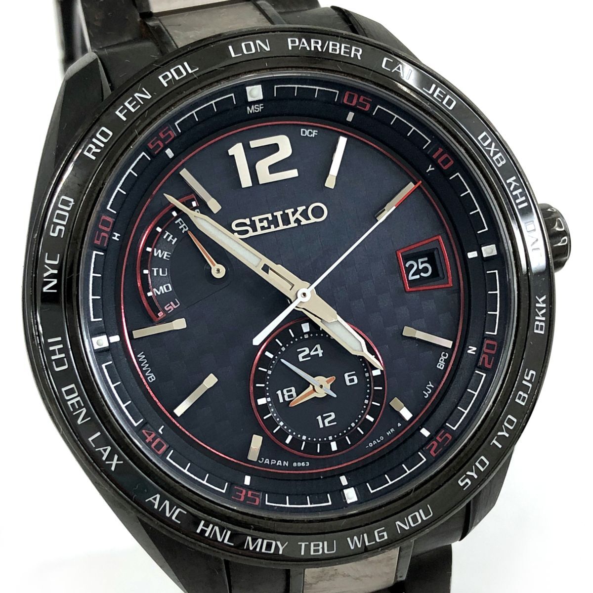 美品 SEIKO セイコー BRIGHTZ ブライツ フライト エキスパート 美品 SEIKO セイコー BRIGHTZ ブライツ フライト エキスパート